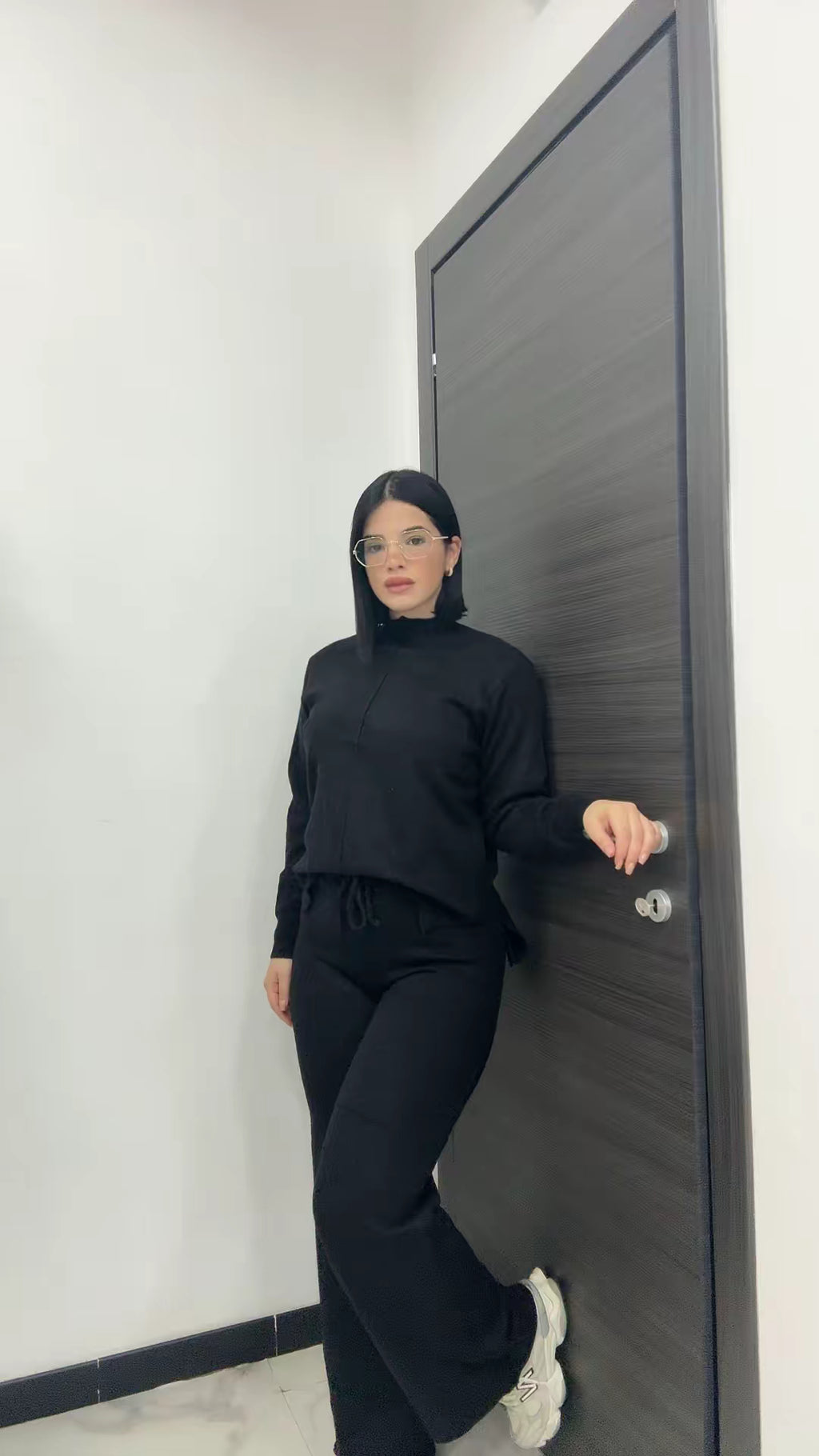 Coordinato lana rasata